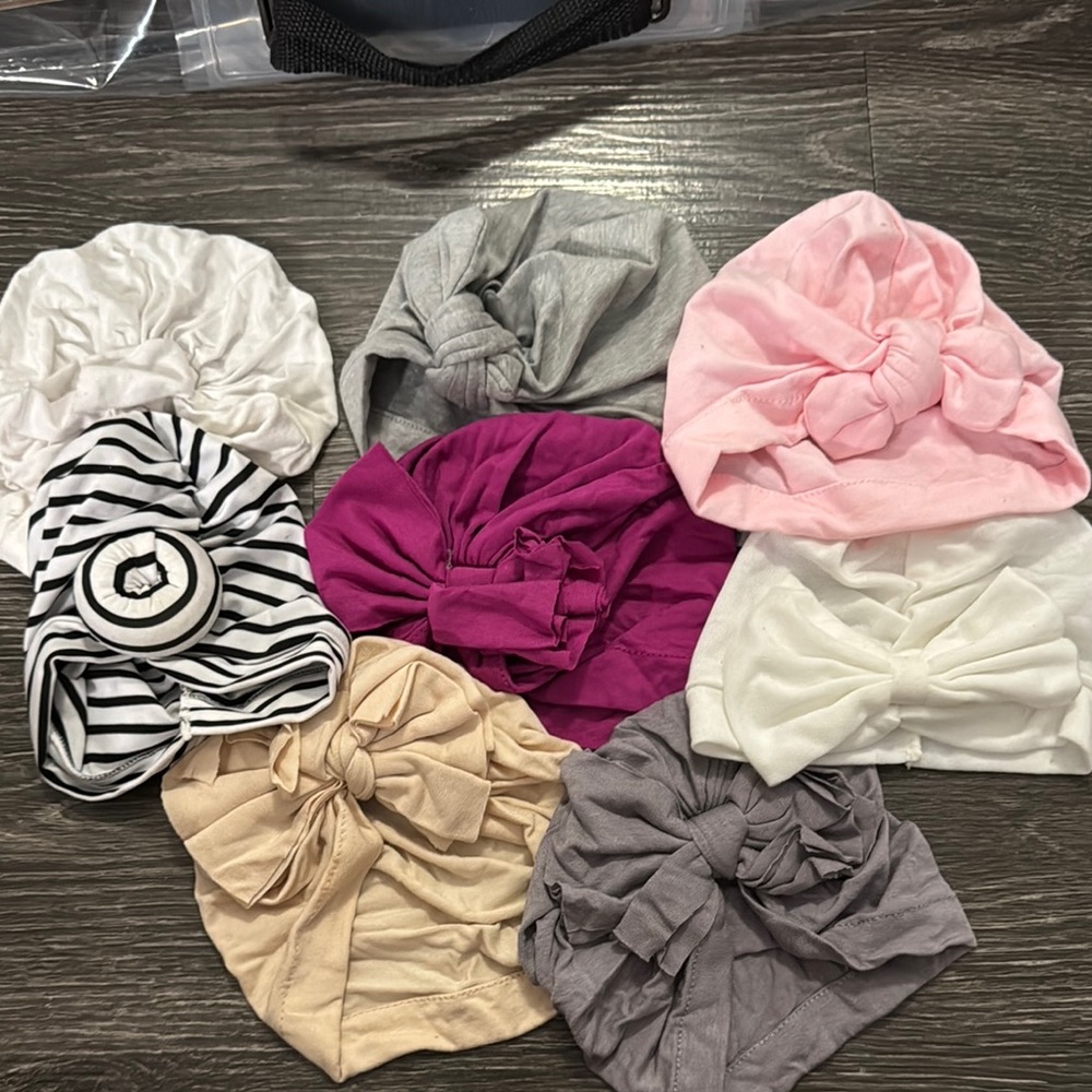 8 baby headbands